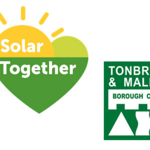 Solar Together Kent logo and TMBC logo